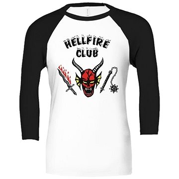 Stranger Things - Hellfire Club - tričko XXL - Tričko