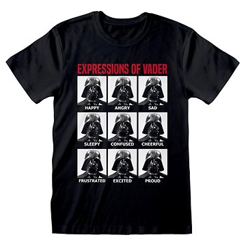 

Star Wars - Expressions Of Vader - tričko L