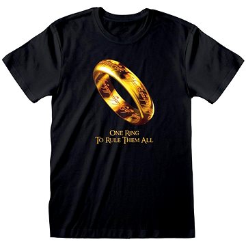 

Lord Of The Rings - One Ring To Rule Them All - tričko XL