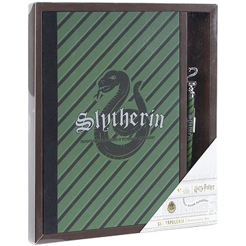 Harry Potter - Slytherin - Zápisník s propiskou - Zápisník