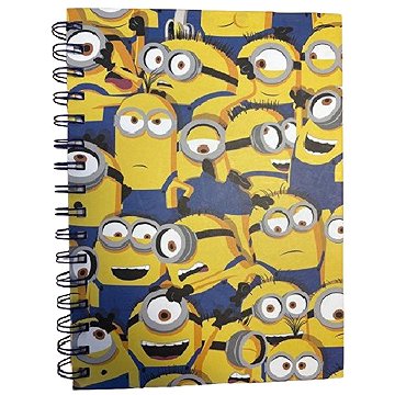 Minions: Icons of Stuart, Bob, Kevin - zápisník