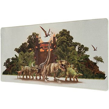 Jurassic Park - Dinosaurus Attacking - Herní podložka na stůl