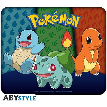 

Pokémon - Starters Kanto - Podložka pod myš