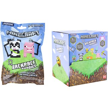 

Minecraft - Backpack Buddies - přívěsek - náhodný výběr, 1ks