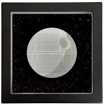 Star Wars Frame Light - svítící obraz Hvězdy smrti