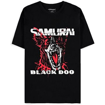 

Cyberpunk 2077 - Black Dog Samurai Album Art - tričko S