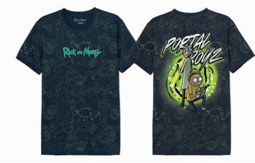 

Rick and Morty - Portal Boyz - tričko S
