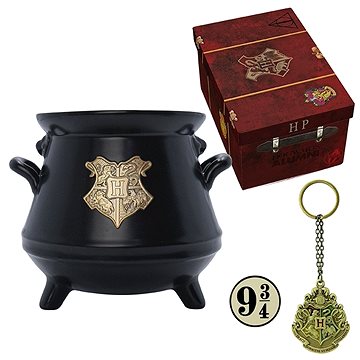 

Harry Potter - 3D hrnek, 3D klíčenka a odznáček