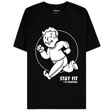 

Fallout 4 - Stay Fit - tričko S