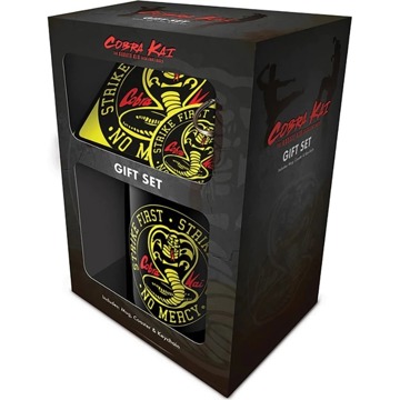 

Cobra Kai - hrnek, klíčenka, podtácek - dárková sada
