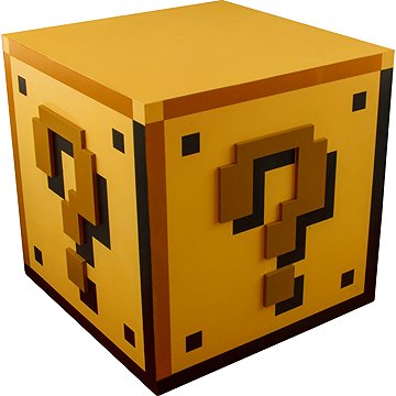 Super Mario - Question Block - lampa dekorativní