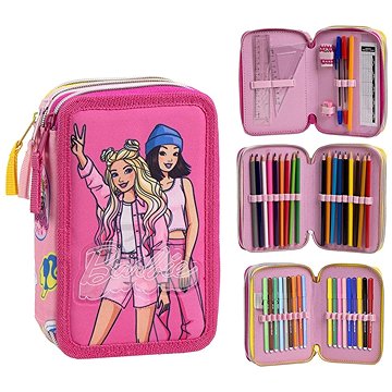 Barbie - trojdílný penál
