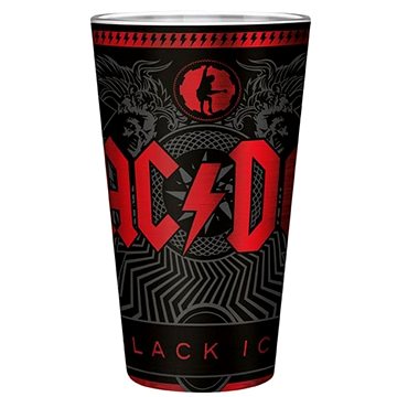 

AC/DC: Black Ice - sklenice z čirého skla