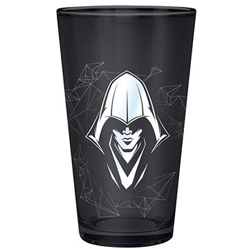 

Assassin's Creed: Assassin And Logo - sklenice z čirého skla