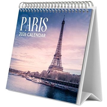 Travel: Paris - Stolní kalendář 2026