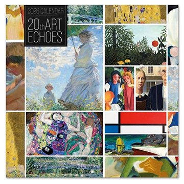 Art: 20th Art Echoes - Nástěnný kalendář 2026