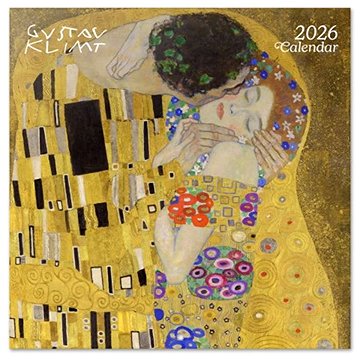 Art: Gustav Klimt - Nástěnný kalendář 2026