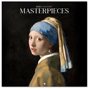 Art: Masterpieces - Nástěnný kalendář 2026