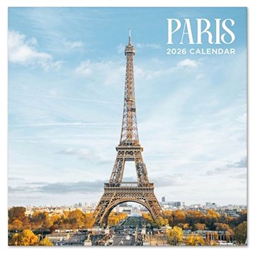 Travel: Paris - Nástěnný kalendář 2026