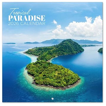 Travel: Tropical paradise - Nástěnný kalendář 2026