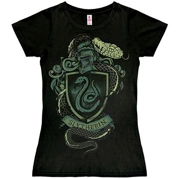 

Harry Potter - Slytherin Logo - dámské tričko XS