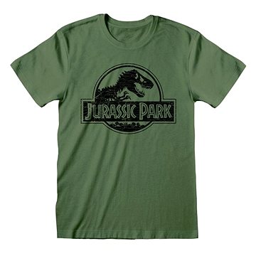 Jurassic Park|Jurský park - Mono Logo - tričko M