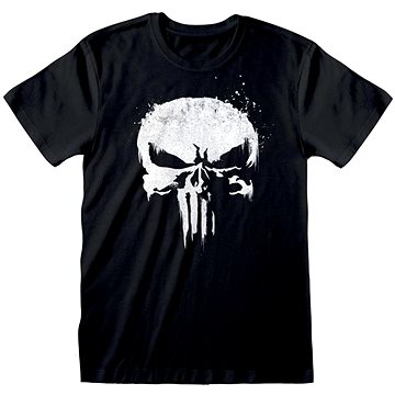 

Marvel|Punisher - TV Skull Logo - tričko XXL