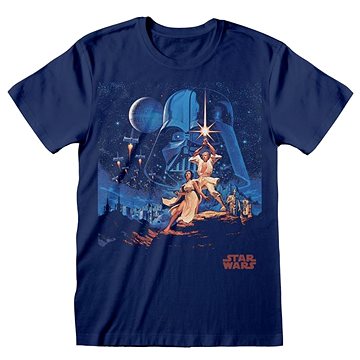 

Star Wars|Hvězdné války - New Hope Vintage Characters - tričko S