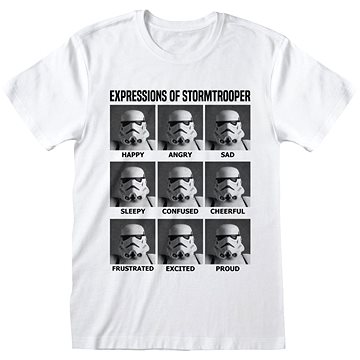 

Star Wars|Hvězdné války - Expressions Of Stormtrooper - tričko S