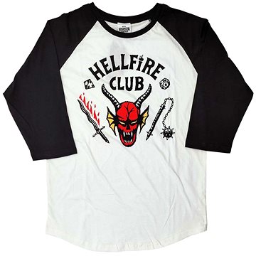 Stranger Things - Hellfire Club Crest - tričko XS