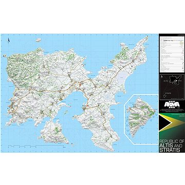 Arma 3 Printed Map