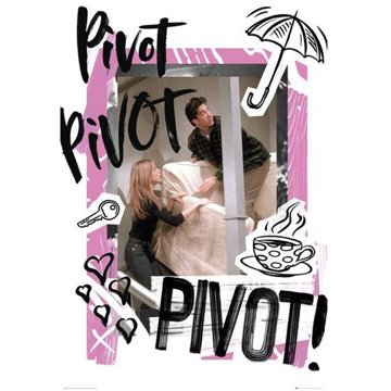 Friends Pivot plakát
