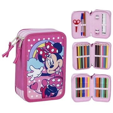 Disney: Minnie Mouse - školní trojdílné pouzdro