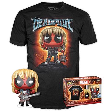 Funko POP! Deadpool Set figurka Heavy Metal a tričko vel. S