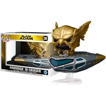 

Funko POP! Ride Black Adam - Hawkman in Cruiser (Super Deluxe)