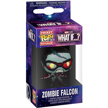 

Funko POP! Keychain Marvel What If S2- Zombie Falcon