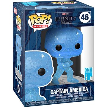 

Funko POP! Artist Series Infinity Saga- Cap America(BU)