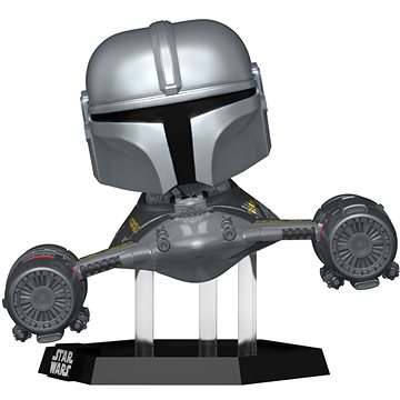 

Funko POP! Star Wars The Mandalorian - The Mandalorian in N1 Starfighter (with R5-D4)