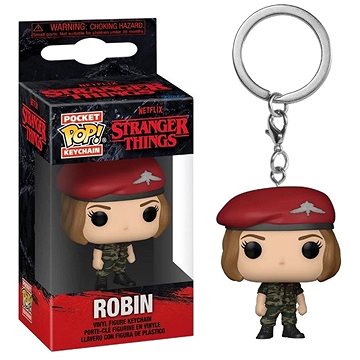 

Funko POP! Klíčenka Stranger Things 4 - Robin in Hunter Outfit