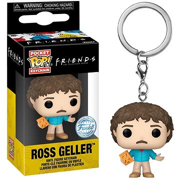 

Funko POP! Keychain Friends 80's Ross