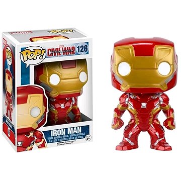 

Funko POP! Marvel Heroes Captain America Civil War Iron Man Civil War 126