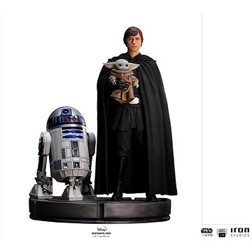 

Star Wars - The Mandalorian - Luke Skywalker, R2-D2 and Grogu - Legacy Replica 1/4