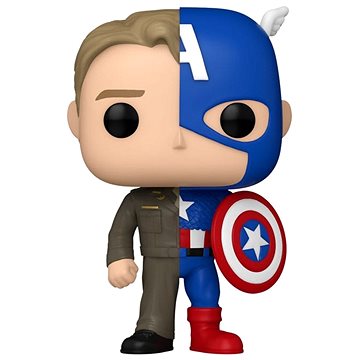 

Funko POP! Marvel - Captain A / Steve R (Split)