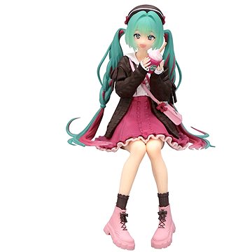 

Furyu Hatsune Miku Noodle Stopper figurka Autumn Date Pink Color