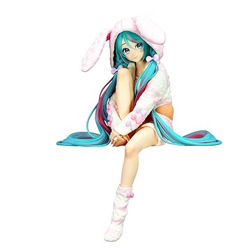 

Furyu Hatsune Miku Noodle Stopper figurka Rabbit Ear Hood Pajama