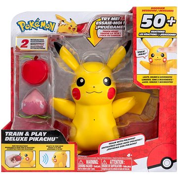

Pokémon Train and Play Deluxe, interaktivní Pikachu