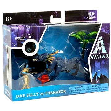 

Toys Avatar The Way of Water Jake Sully vs Thanator