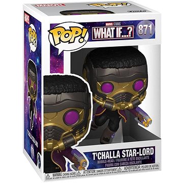 

Funko POP! What If… - Tchalla Star-Lord (Bobble-head)