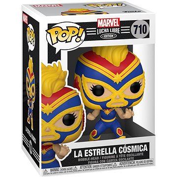 

Funko POP! Marvel Luchadores- Captain Marvel