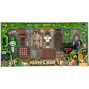 

bHome Kolekce figurek Minecraft Premium 18 ks